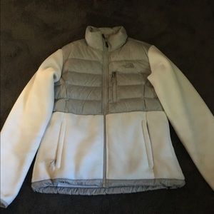 North Face Zip-Up Jacket with Down Chest